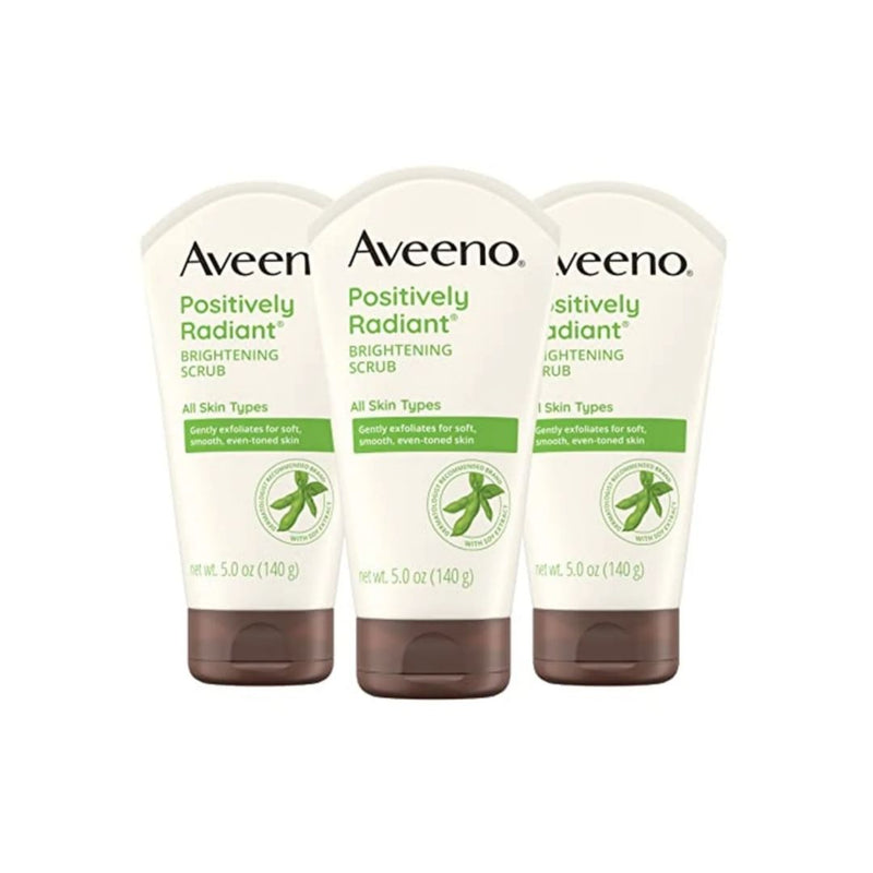 3 Bottles Of Aveeno Daily Moisturizing Facial Cleanser