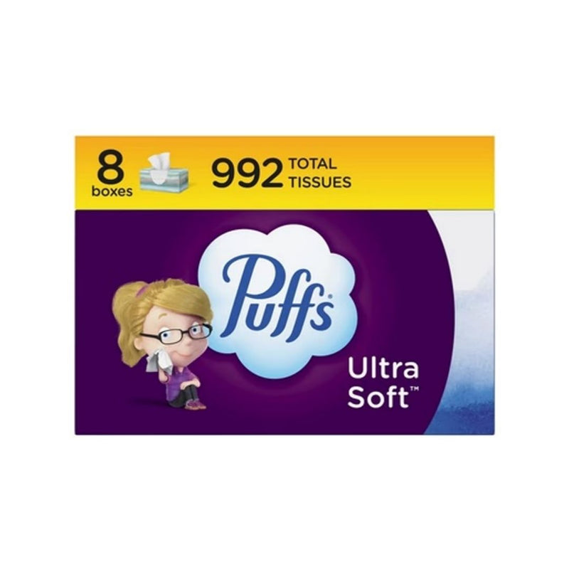 8 Boxes Ultra Soft Facial Tissues + Get a $3.20 Amazon Promotional Credit!