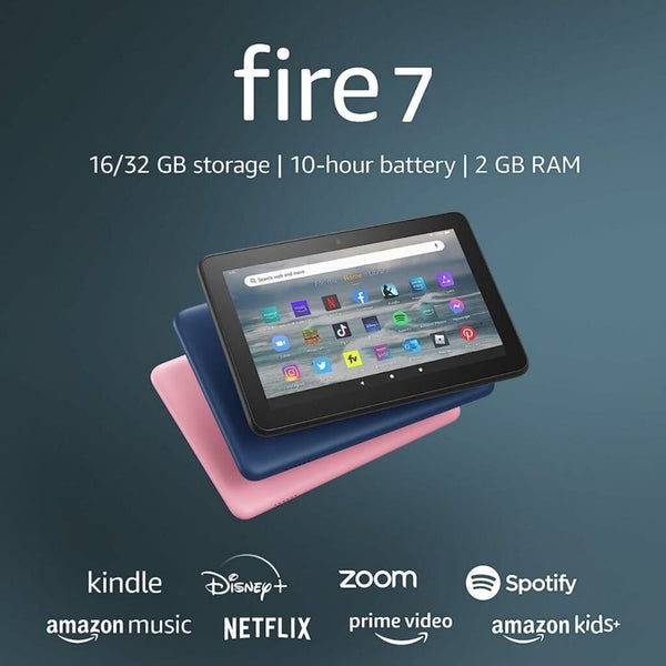 Amazon Fire 7 Tablet (2022 release), 7-Inch Display, 16 GB