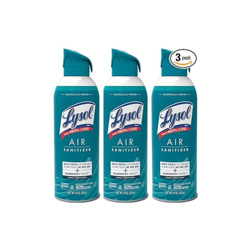 3-Pack Lysol Air Sanitizer Spray