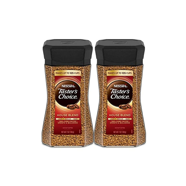 6 Containers Of Nescafe Taster’s Choice House Blend Instant Coffee