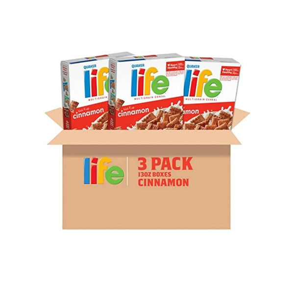 3 Boxes Of Cinnamon Life Breakfast Cereal