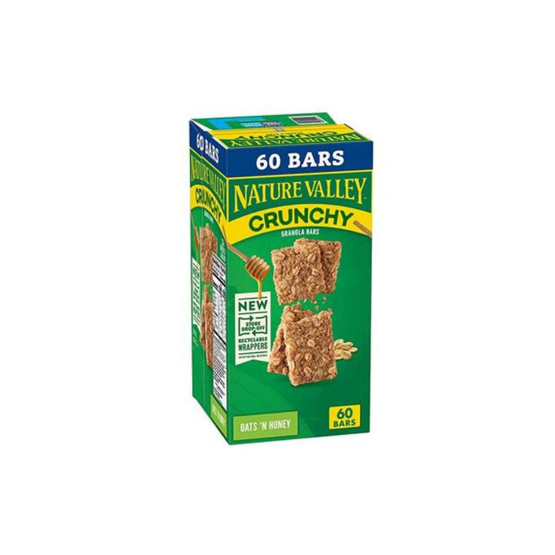 30 Count Nature Valley Crunchy Oats ‘n Honey Granola Bars