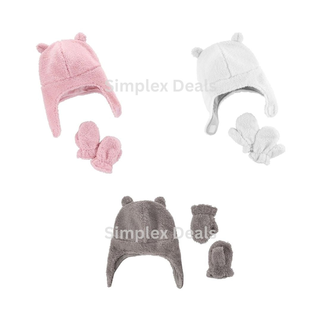 Simple Joys by Carter’s Baby Hat and Mitten Sets (1224 Months