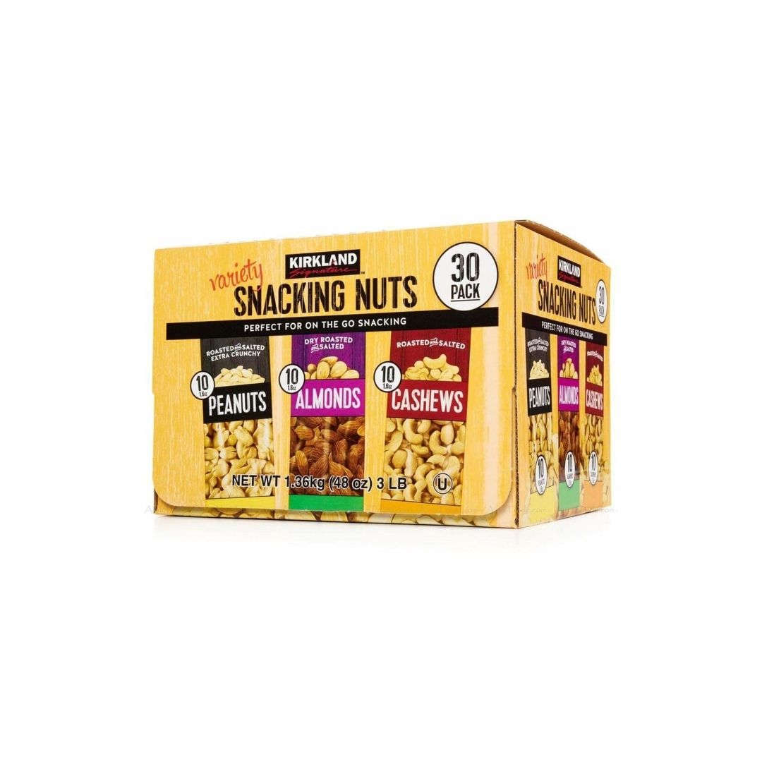 30 Count Kirkland Signature Variety Snacking Nuts – simplexdeals