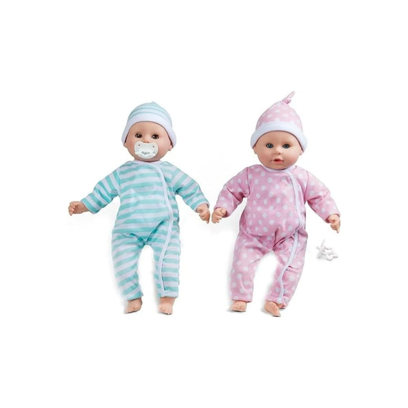 Melissa & Doug Mine to Love Twins Luke & Lucy 15-Inch Baby Dolls