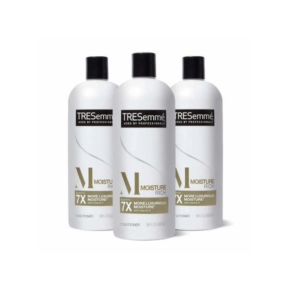 3 Bottles Of TRESemmé Moisture Rich Conditioner