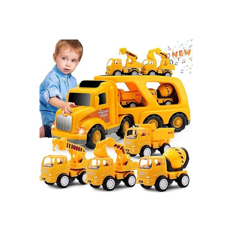 5 in 1 Carrier Vehicle Construction Toys