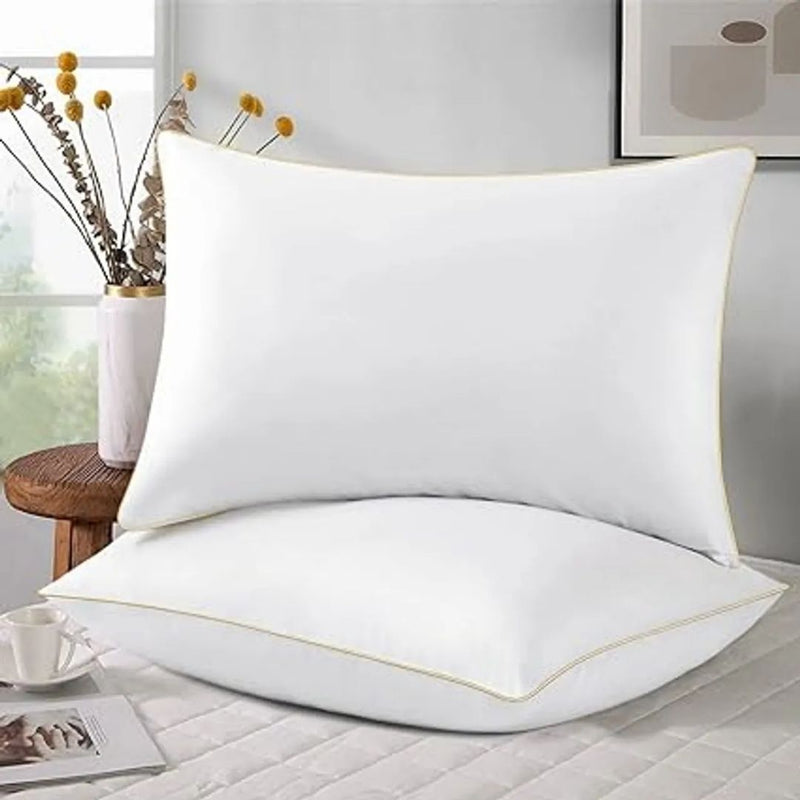 Set of 2 Queen Size Cooling Hotel Luxury Pillows