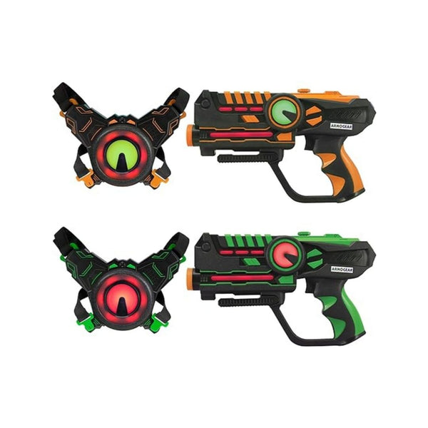 2 Pack Laser Tag Guns With Vests