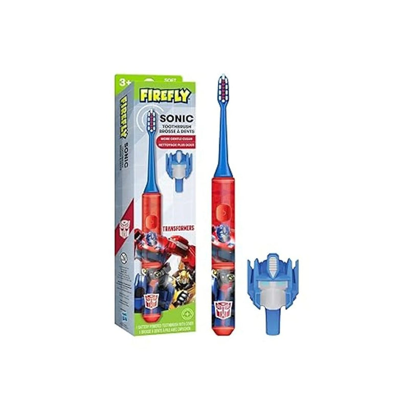 FIREFLY Transformers Sonic Toothbrush with 3D Cover, Soft