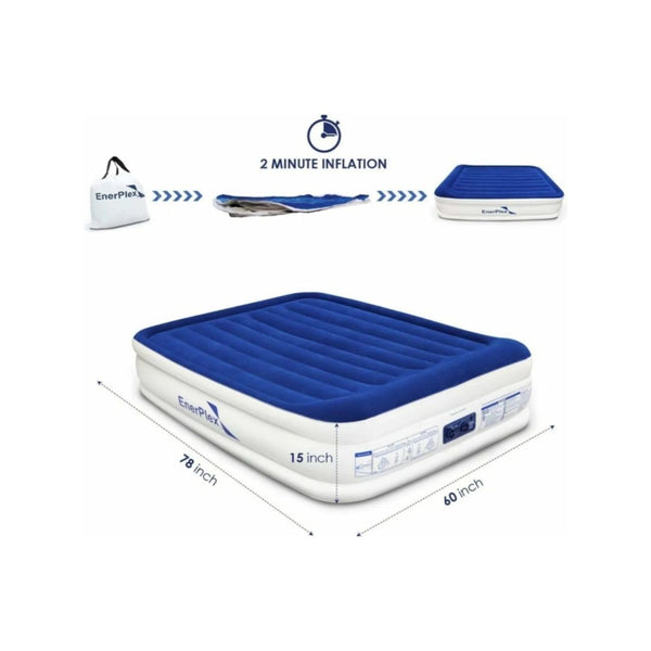 EnerPlex Queen Air Mattress with Built in Pump