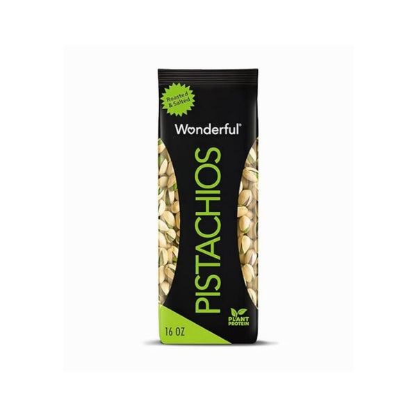 Wonderful Pistachios In Shell, Roasted & Salted Nuts (16 Ounce Bag)