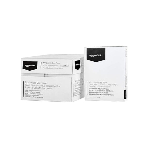 5,000 Sheets Of Amazon Basics Multipurpose Paper