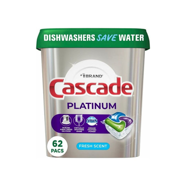 Cascade Platinum Dishwasher Pods