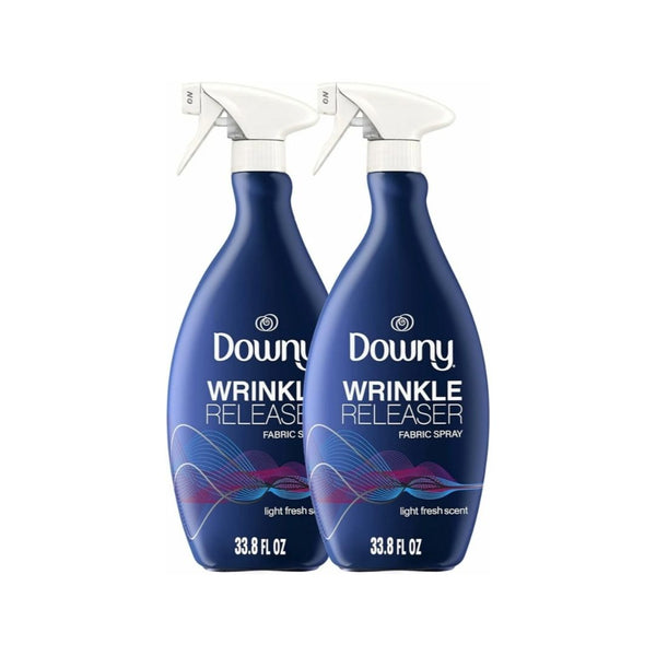 2-Pack Downy Wrinkle Releaser Fabric Spray, Light Fresh Scent