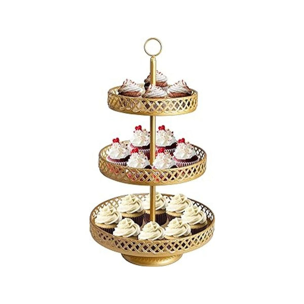 3 Tier Metal Cupcake Tower Stand