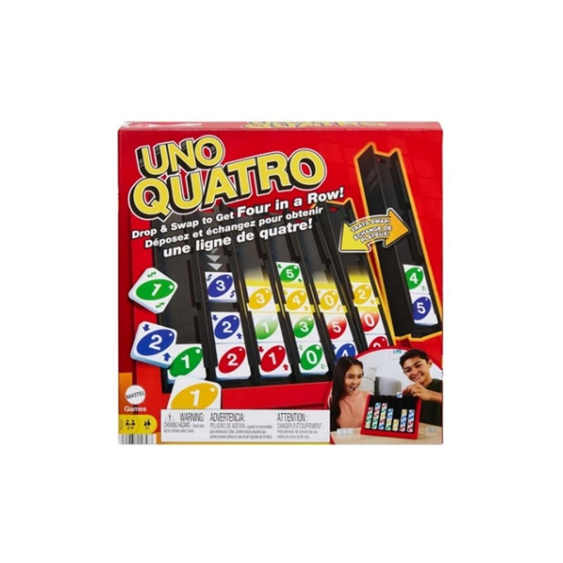 Mattel Games UNO Quatro Game