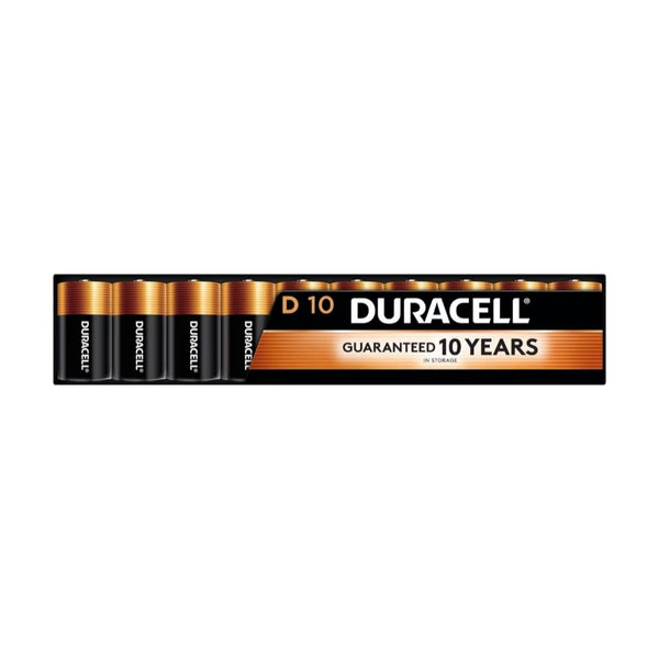 10-Count Duracell Coppertop D Batteries