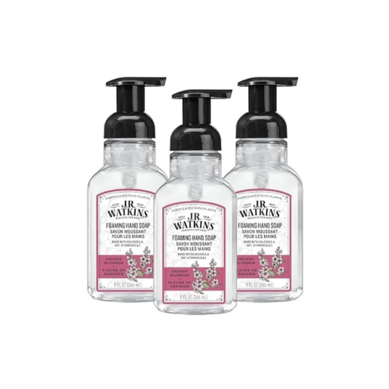 3 Pack J.R. Watkins Foaming Hand Soap Pump with Dispenser
