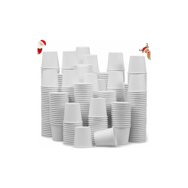 300-Pack Premium 3oz Disposable Paper Cups