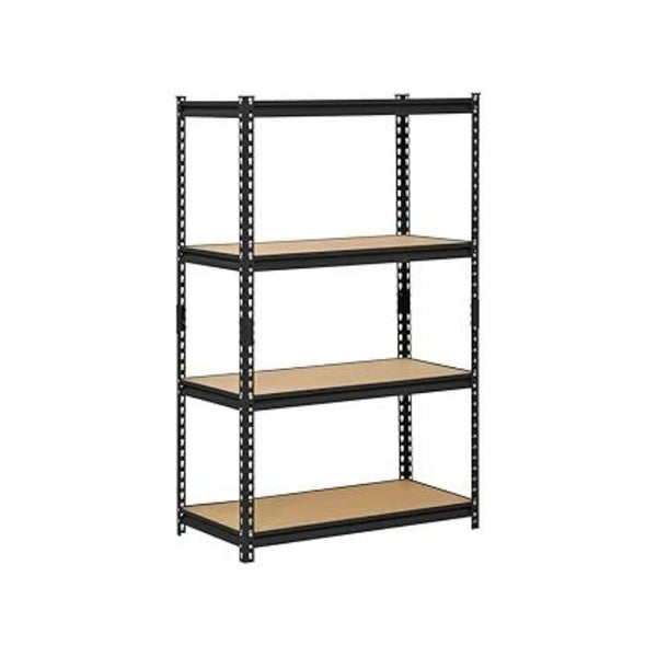 4 Adjustable Shelves Steel Industrial Shelving Unit