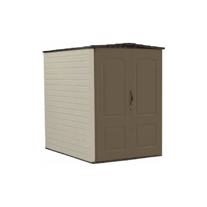 Rubbermaid Large Vertical Resin Outdoor Storage Shed (5 x 6 ft.)