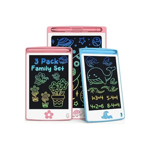 Pack of 3  LCD Writing Tablets