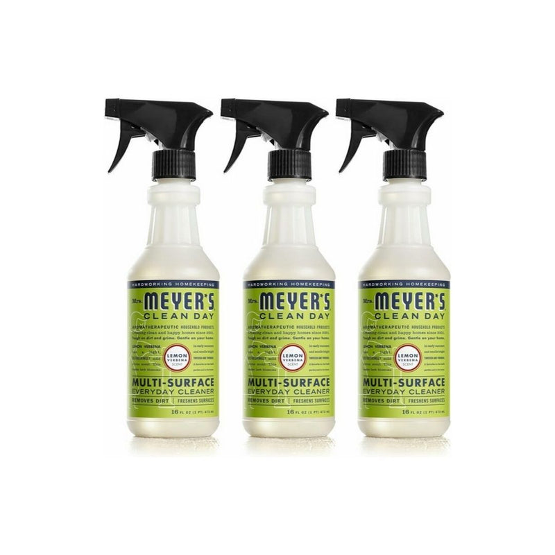 3 Bottles Of Mrs. Meyer’s All-Purpose Lemon Verbena Cleaner Spray
