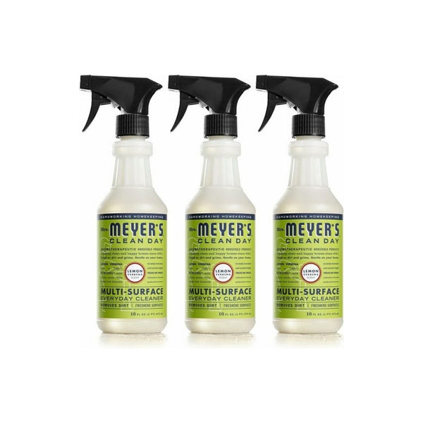 3 Bottles Of Mrs. Meyer’s All-Purpose Lemon Verbena Cleaner Spray