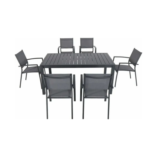Hanover 7Piece Naples Outdoor Dining Set simplexdeals