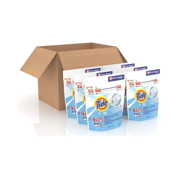 Pack of 6 Tide Pods Free & Gentle, Liquid Laundry Detergent Pacs