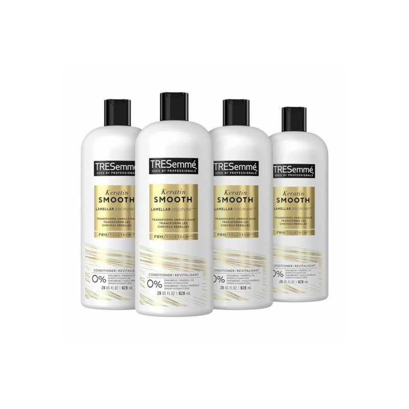 8 Bottles of TRESemmé Conditioner for Frizzy Hair Formulated with Lamellar-Discipline