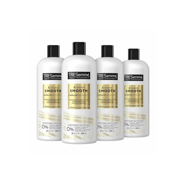 8 Bottles of TRESemmé Conditioner for Frizzy Hair Formulated with Lamellar-Discipline