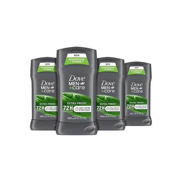 4 Pack Dove Men + Care Antiperspirant Deodorant