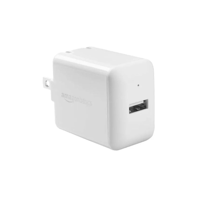 AmazonBasics 12W One-Port USB-A Wall Charger