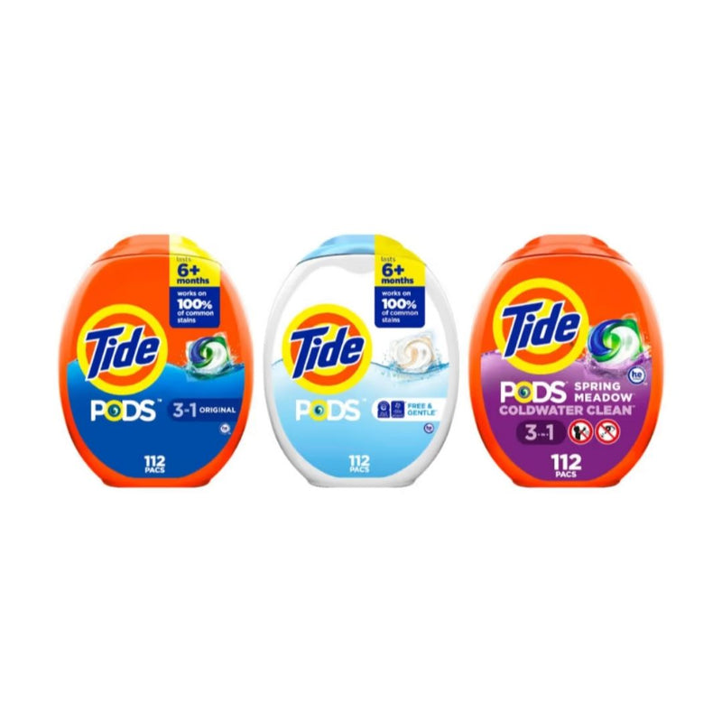Tide PODS Laundry Detergent (112 Pods)