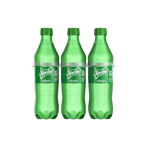 6 Pack of 16.9 Fl Oz Sprite Bottles