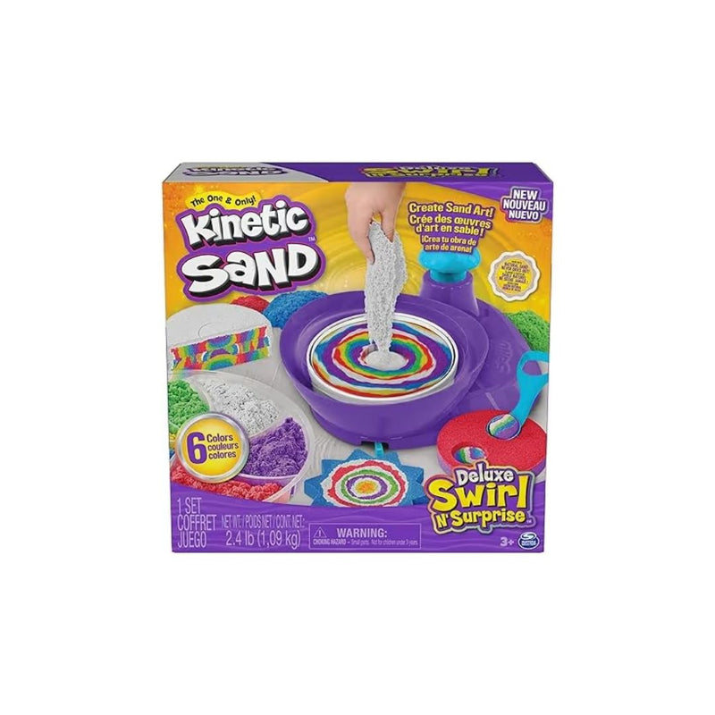 Kinetic Sand, Deluxe Swirl N’ Surprise Playset