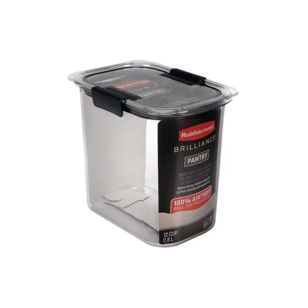 Rubbermaid Brilliance 12-Cup Airtight Food Storage Container