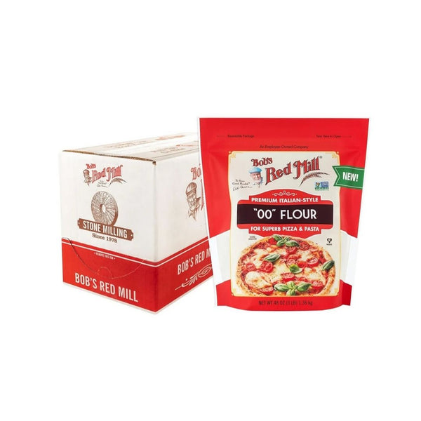 4 Bags Of 48oz Bob’s Red Mill Premium Italian-Style 00 Flour