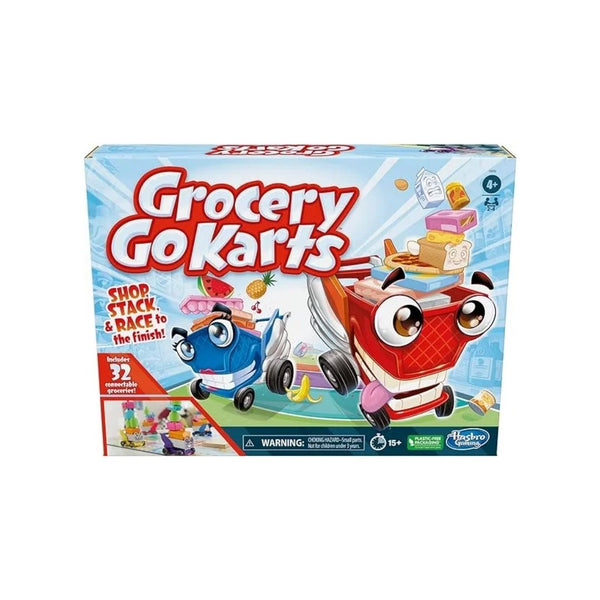 Hasbro Gaming Grocery Go Karts Board Game