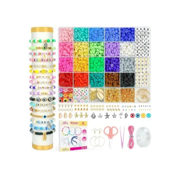 5,000 Pieces Clay Beads Bracelet Making Kit