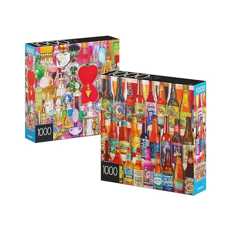 Spin Master 2-Pack of 1000-Piece Jigsaw Puzzles