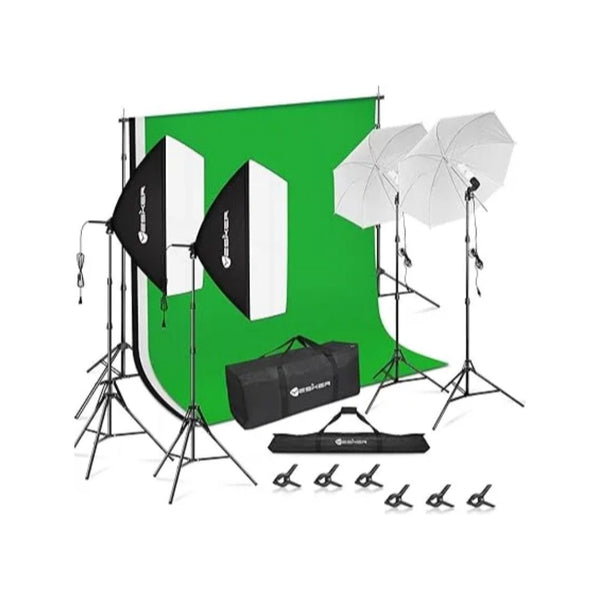 Photography Background Support System Umbrellas Softbox Continuous Lig