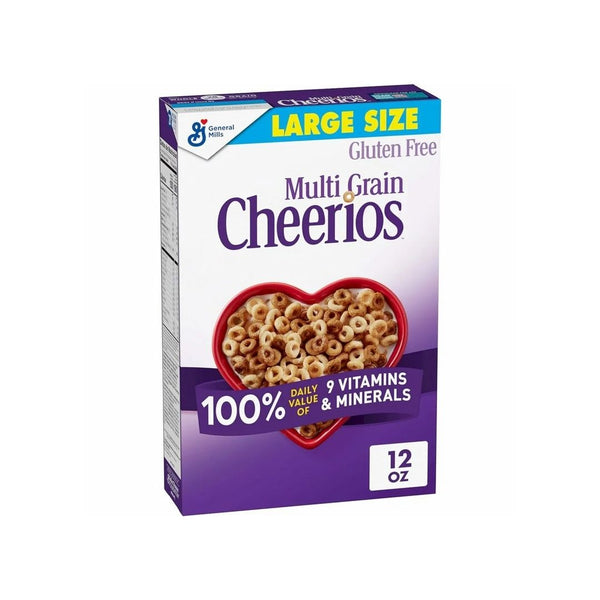 Cheerios Multi Grain Large Size Cereal Box (12 Oz)