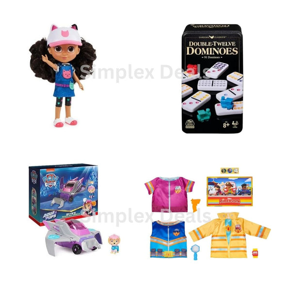 Save Up to 78% off Toys from PAW Patrol, Gabby's Dollhouse, Disney Junior, and More.