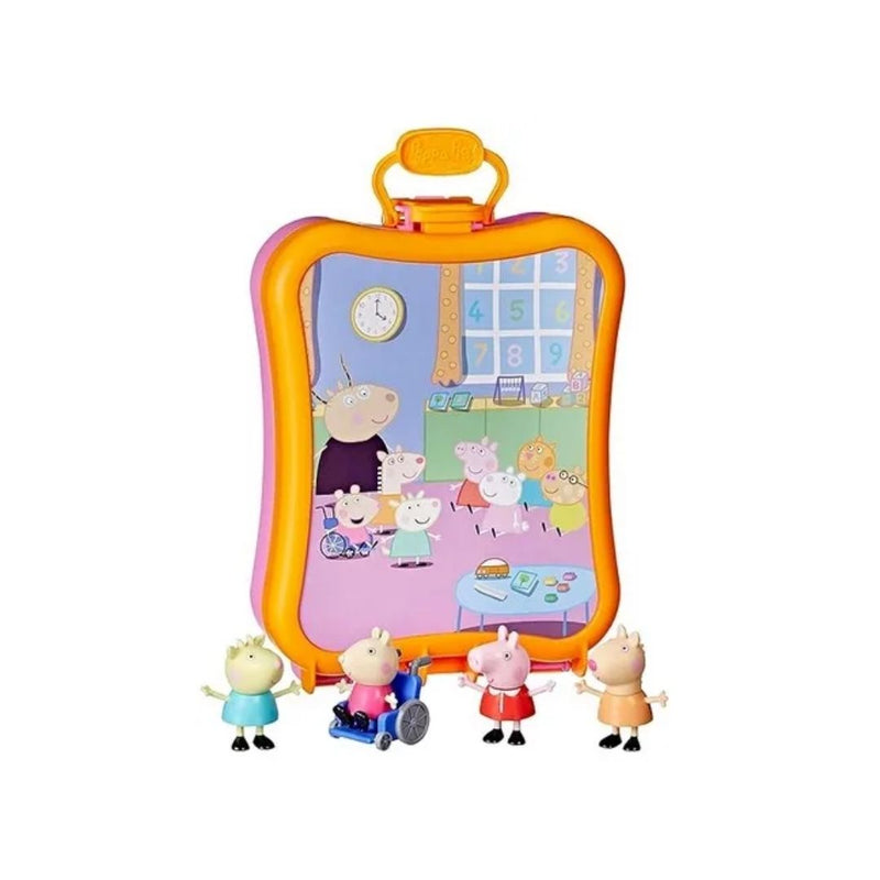 Peppa Pig Peppa’s Club Friends Carrying Case Playset