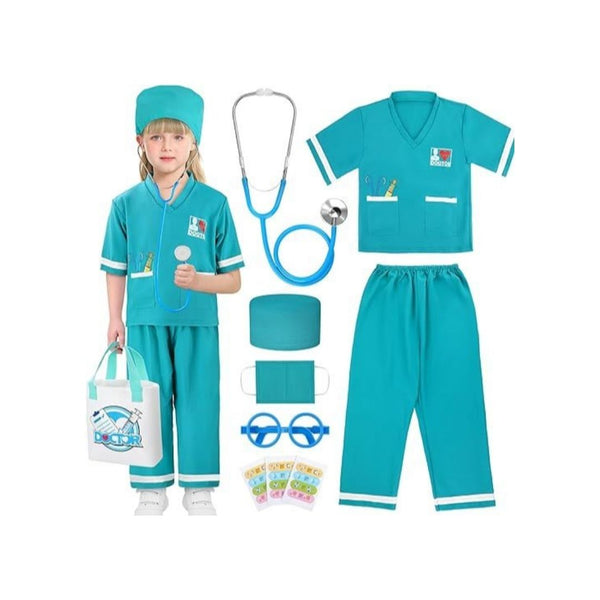 Doctor Costume with Accessories for Kids