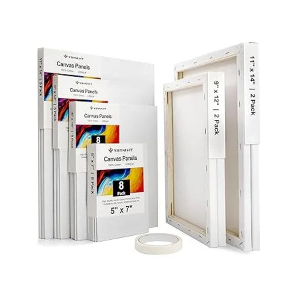 30-Pack Canvas Board & Panel